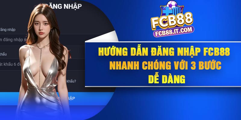 Hướng dẫn đăng nhập FCB88 nhanh chóng với 3 bước dễ dàng